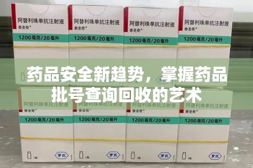 宁波药品安全新趋势，掌握药品批号查询回收的艺术